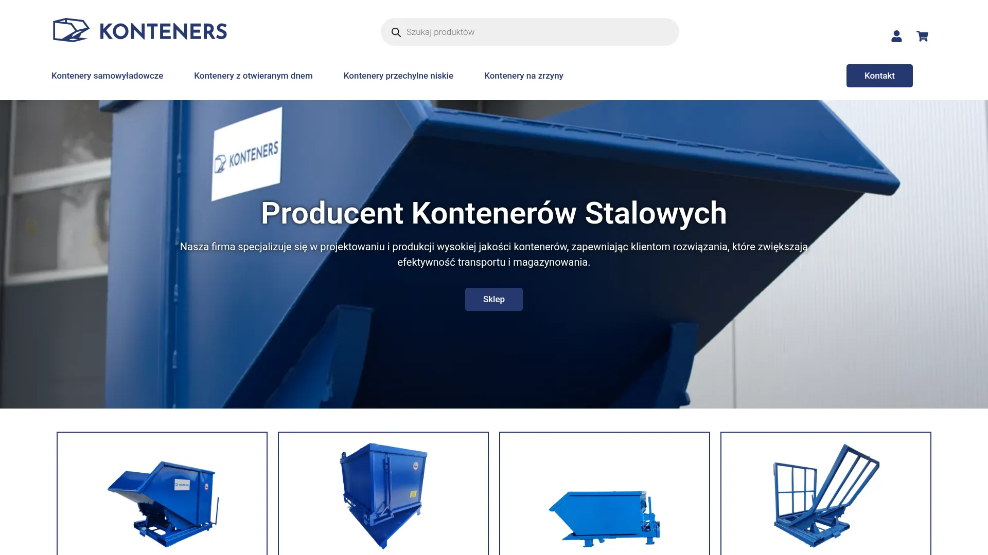 Zrzut ekranu strony AS-SERVICE KONTENERS