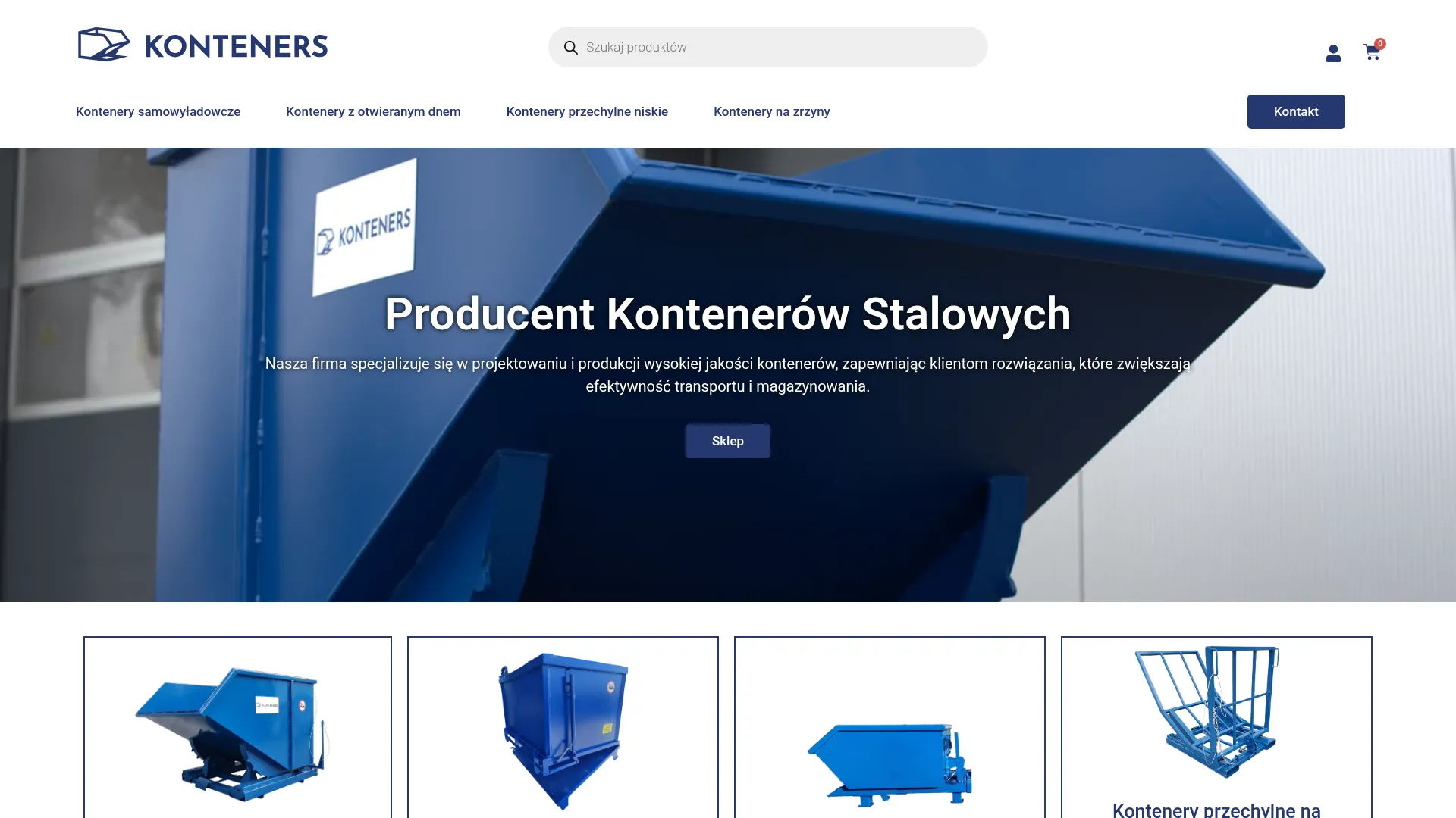 Zrzut ekranu strony AS-SERVICE KONTENERS