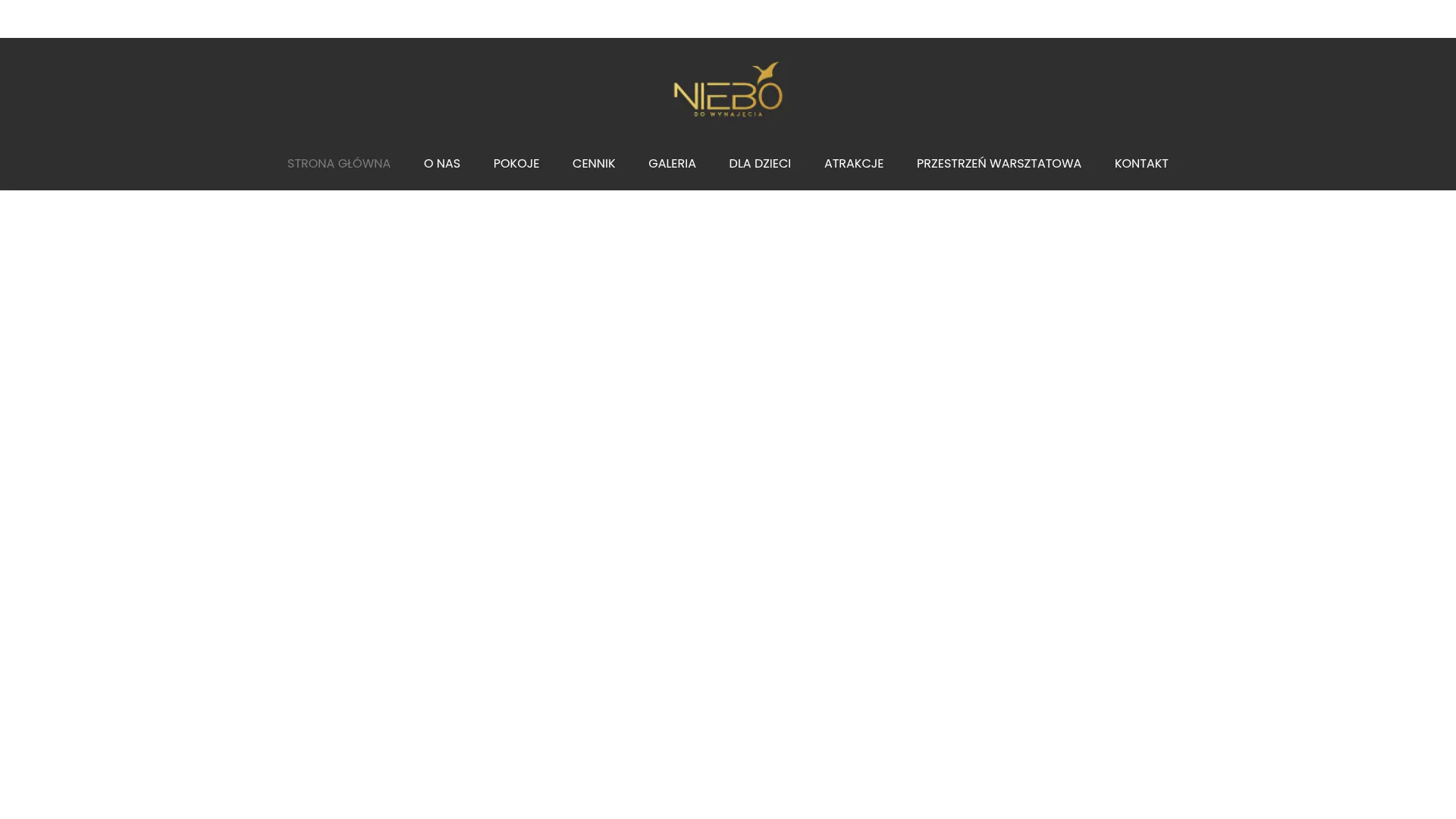 Zrzut ekranu strony Wellbeing Space Michalina Więckowska