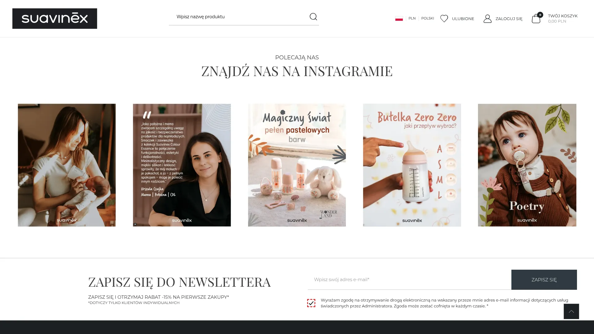 Zrzut ekranu strony Trading Group Sp. z o.o.