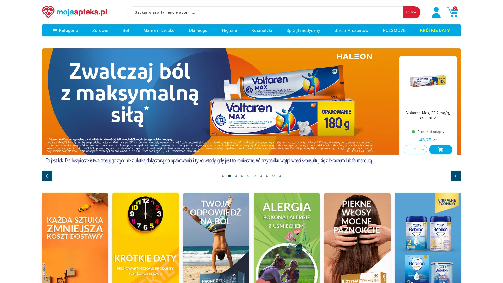 Zrzut ekranu strony Farmline II Sp. z o.o.